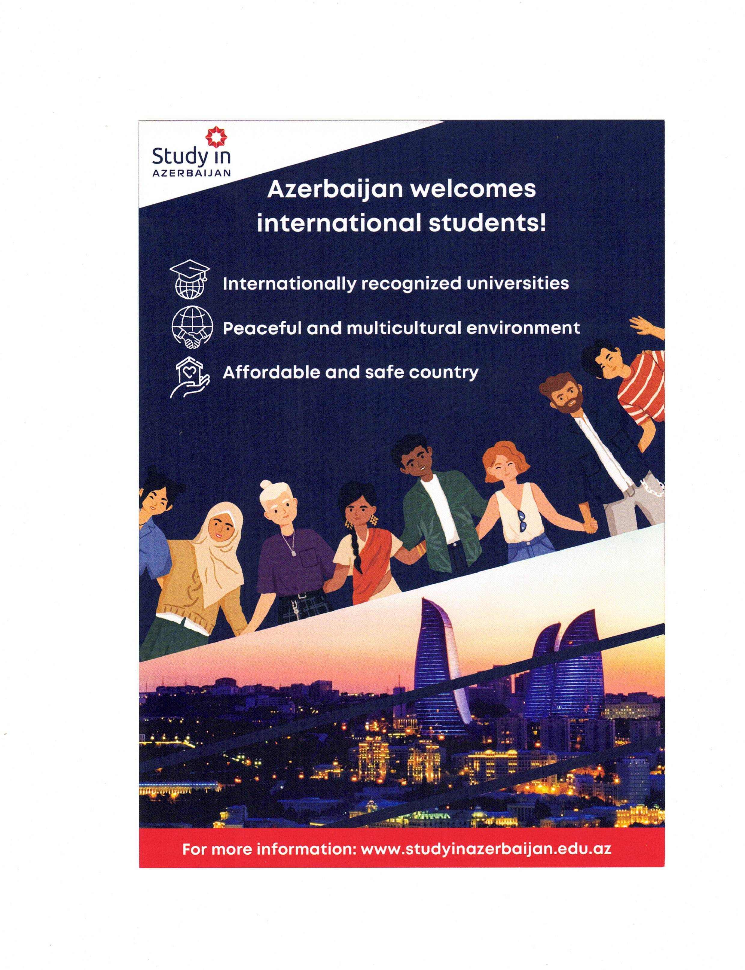 Estude no Azerbaij&atilde;o